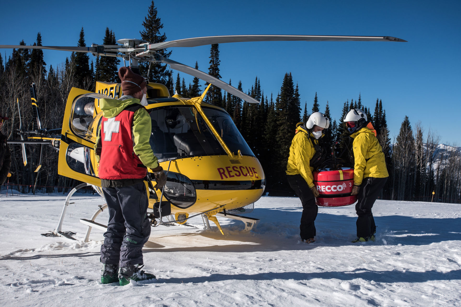 TCSAR RECCO training